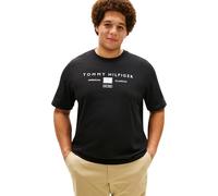 Tommy Hilfiger Herren Bt-Brand Love Mono Stack Tee-b Mw0mw44053 S/S T-Shirt, Black (Black), 5XL