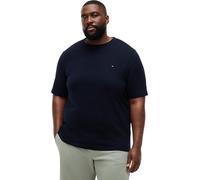 T-Shirt "BT-ESS SEASONAL REG SOLID TEE-B", Herren, Gr. 3XL, desert sky, Single Jersey, Obermaterial: 100% Baumwolle, TOMMY HILFIGER BIG & TALL, regular fit normal, Rundhals, eingesetzt abgesteppte Kan
