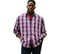 Tommy Hilfiger Herren Bt - Flex Pop Medium Check Shirt Mw0mw43034 L/S Shirt (1er Pack)