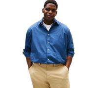 Tommy Hilfiger Herren BT - Flex Popeline Solid RF Shirt MW0MW43026 L/S Shirt, Blau, Größe 3XL, Blau (Ägäisches Meer), 3XL