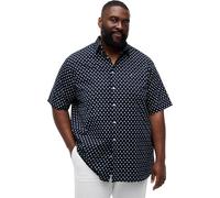 Tommy Hilfiger Herren Bt-Flex Poplin PRT Rf Bd S/S-b Mw0mw44068 Andere Hemden, Blue (Desert Sky/Allover), XXL Größen