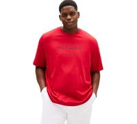 Tommy Hilfiger Herren BT-Hilfiger Stack Graphic Tee-B MW0MW42059 S/S T-Shirt, Rot, XXL, Rot (Mittelrot), XXL