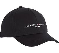 Tommy Hilfiger Herren Cap Established Basecap, Schwarz (Black), Einheitsgröße