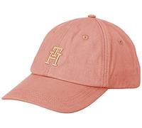 Tommy Hilfiger Herren Cap TH Flag Soft Basecap, Braun (Basket Brown), Einheitsgröße