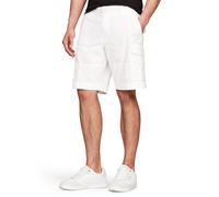Tommy Hilfiger Herren Cargo-Shorts mit 6 Taschen - Weiß - 49