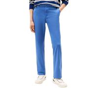 Chinohose TOMMY HILFIGER "CORE DENTON ESSENTIAL TWILL", Herren, Gr. 38, Länge 34, blau (angora blau), Twill, Obermaterial: 97% Baumwolle, 3% Elasthan, casual, straight fit, Hosen, Gerades Bein, Schlic