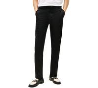 Tommy Hilfiger Herren Chino Hose Core Harlem Essential Twill Relaxed Fit, Schwarz (Black), 31W/34L