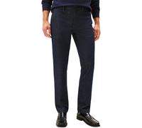Tommy Hilfiger Herren Chino Hose Denton Brushed Marl Straight Fit, Blau (Desert Sky), 35W/32L