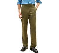 Tommy Hilfiger Herren Chino Hose Dover Essential Twill Relaxed Fit, Grün (Dark Artichoke), 36W/30L