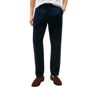 Tommy Hilfiger Herren Chino Hose Harlem Satin Relaxed Fit, Blau (Desert Sky), 32W/36L