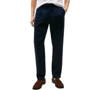 Tommy Hilfiger Herren Chino Hose Harlem Satin Relaxed Fit, Blau (Desert Sky), 36W/34L