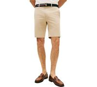 Tommy Hilfiger Herren Chino Shorts Denton Twill mit abnehmbarem Gürtel, Beige (Sandalwood), 30W