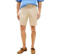 Tommy Hilfiger Herren Chino Shorts Dover Twill aus Baumwolle mit Stretch, Beige (Sandalwood), 33W