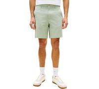 Tommy Hilfiger Herren Chino Shorts Dover Twill aus Baumwolle mit Stretch, Türkis (Minty Grey), 31W