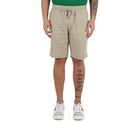 Tommy Hilfiger Herren Shorts mit Leinen HARLEM Relaxed Fit, camel, Gr. 33