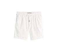 Tommy Hilfiger Herren Shorts mit Leinen HARLEM Relaxed Fit, offwhite, Gr. 38