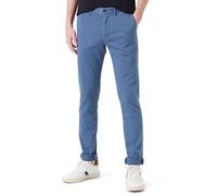Tommy Hilfiger Herren Chinos Chino Bleecker Structure GMD Stretch, Blau (Aegean Sea), 38W / 32L