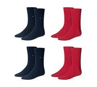 Tommy Hilfiger Herren Classic Business Socken 371111 4 Paar, Farbe:Mehrfarbig, Größe:39-42, Artikel:Socken tommy original 371111-085