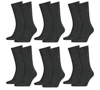 2 Paar Tommy Hilfiger Herren Socken Strümpfe Classic 43-46 TH Anthrazit
