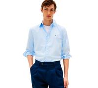 Tommy Hilfiger Herren CORE Flex POPLIN Solid RF Shirt MW0MW39988 L/S Shirt, Blau, 3XL, Blau (Sweet Blue), 3XL
