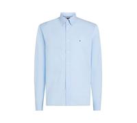 Tommy Hilfiger Herren CORE Flex POPLIN Solid RF Shirt MW0MW39988 L/S Shirt, Blau, M, Blau (Sweet Blue), M
