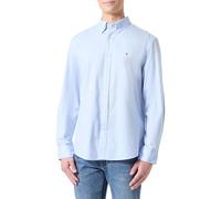 Tommy Hilfiger Herren CORE Flex POPLIN Solid RF Shirt MW0MW39988 L/S Shirt, Blau, XL, Blau (Sweet Blue), XL