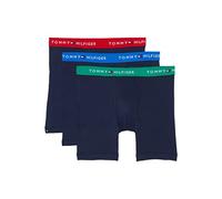 Tommy Hilfiger Herren Cotton Classics Boxer Brief Retroshorts, Mehrfarbig Blau, Medium