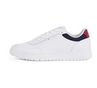 Tommy Hilfiger Herren Court Sneaker Basket Core Lite Low Top, Weiß (White), 40