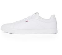 Tommy Hilfiger Icon Court Leather Flag Sneaker reinweiß - 44
