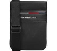 Tommy Hilfiger Herren Crossbody Bag Tasche Foundation Mini Crossover Klein, Schwarz (Black), Einheitsgröße