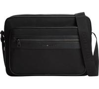 Tommy Hilfiger Umhängetasche mit Label-Schriftzug Modell 'TH REPREVE MESSENGER' in BLACK, Größe 1