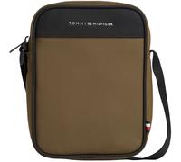 Tommy Hilfiger Herren Crossbody Bag Tasche Repreve Mini Reporter mit Reißverschluss, Grün (Willow Green), Einheitsgröße