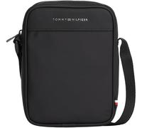 Tommy Hilfiger Herren Crossbody Bag Tasche Repreve Mini Reporter mit Reißverschluss, Schwarz (Black), Einheitsgröße