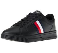 Tommy Hilfiger Herren Cupsole Sneaker Schuhe, (Black), 40