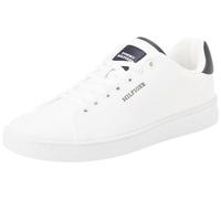 Tommy Hilfiger Herren Cupsole Sneaker Schuhe, Weiß (White), 44