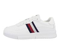 Tommy Hilfiger Herren Cupsole Sneaker Schuhe, Weiß (White), 45