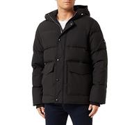 Tommy Hilfiger Herren Daunenjacke Winter, Schwarz (Black), XXL
