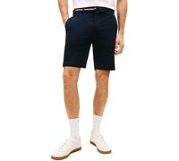 Tommy Hilfiger Herren Denton 9.5" ESS Twill W/Belt Mw0mw42349 Andere Shorts, Blue (Desert Sky), 33W