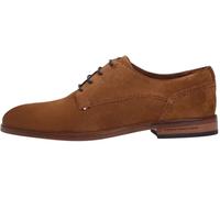 Tommy Hilfiger Herren Derby Schuhe aus Veloursleder, Braun (Coconut Grove), 43