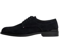 Tommy Hilfiger Herren Derby Schuhe Corporate aus Wildleder, Blau (Desert Sky), 40