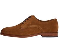 Tommy Hilfiger Herren Derby Schuhe Dress Suede aus Wildleder, Braun (Coconut Grove), 40