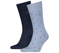 Tommy Hilfiger Herren Dot Classic Sock, Light Blue Melange, 43-46 EU