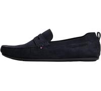 Tommy Hilfiger Herren Driver Schuhe Core aus Veloursleder, Blau (Desert Sky), 45