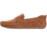 Tommy Hilfiger Herren Driver Schuhe Core aus Veloursleder, Braun (Coconut Grove), 44