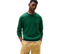 Tommy Hilfiger Herren ESS Seasonal Fleece Crewneck Mw0mw40000 Pullover Sweatshirt, Ornamentgrün, XL