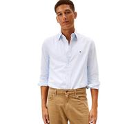 Langarmhemd TOMMY HILFIGER "FLEX POPLIN BIG GINGHAM", Herren, Gr. XXL, N-Gr, sweet blau, check, Web, Obermaterial: 100% Baumwolle, regular fit, Manschette, Hemden, regular fit, Button-down-Kragen (722