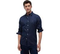 Tommy Hilfiger Herren Flex Poplin Mini Print Shirt Mw0mw43318 L/S Shirt (1er Pack)