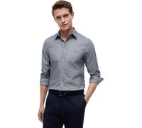 Tommy Hilfiger Herren Flex Poplin Small Print Shirt Mw0mw43317 L/S Shirt (1er Pack)