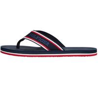 Tommy Hilfiger Herren Comfort Hilfiger Beach Sandal Fm0fm05510 Zehentrenner, Blue (Desert Sky), 41 EU