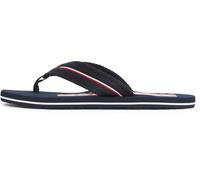 Tommy Hilfiger Herren Flip Flops Corporate Beach Sandal Zehentrenner, Blau (Desert Sky), 40